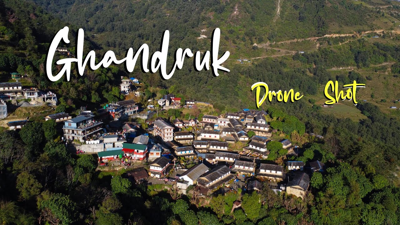 Ghandruk  Drone Shot #shaktithapa