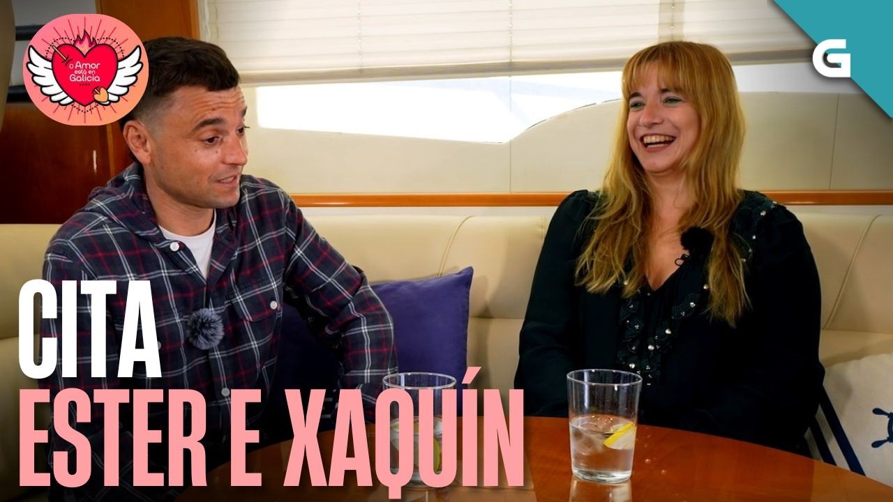 Ester e Xaquín teñen unha cita nun iate!
