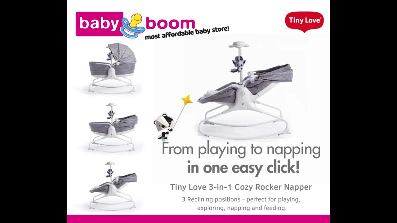 Tiny Love 3 in 1 Cozy Rocker Napper