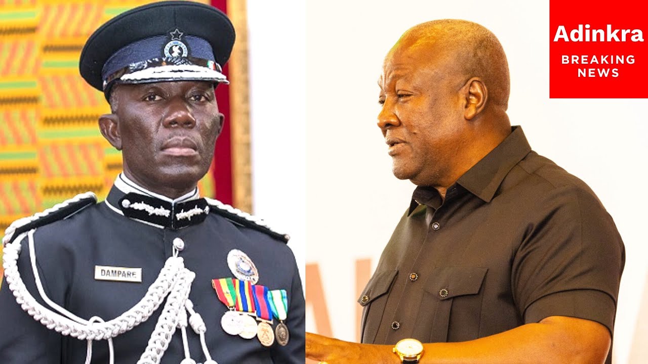 I Will Not Work With IGP Dampare - John Mahama