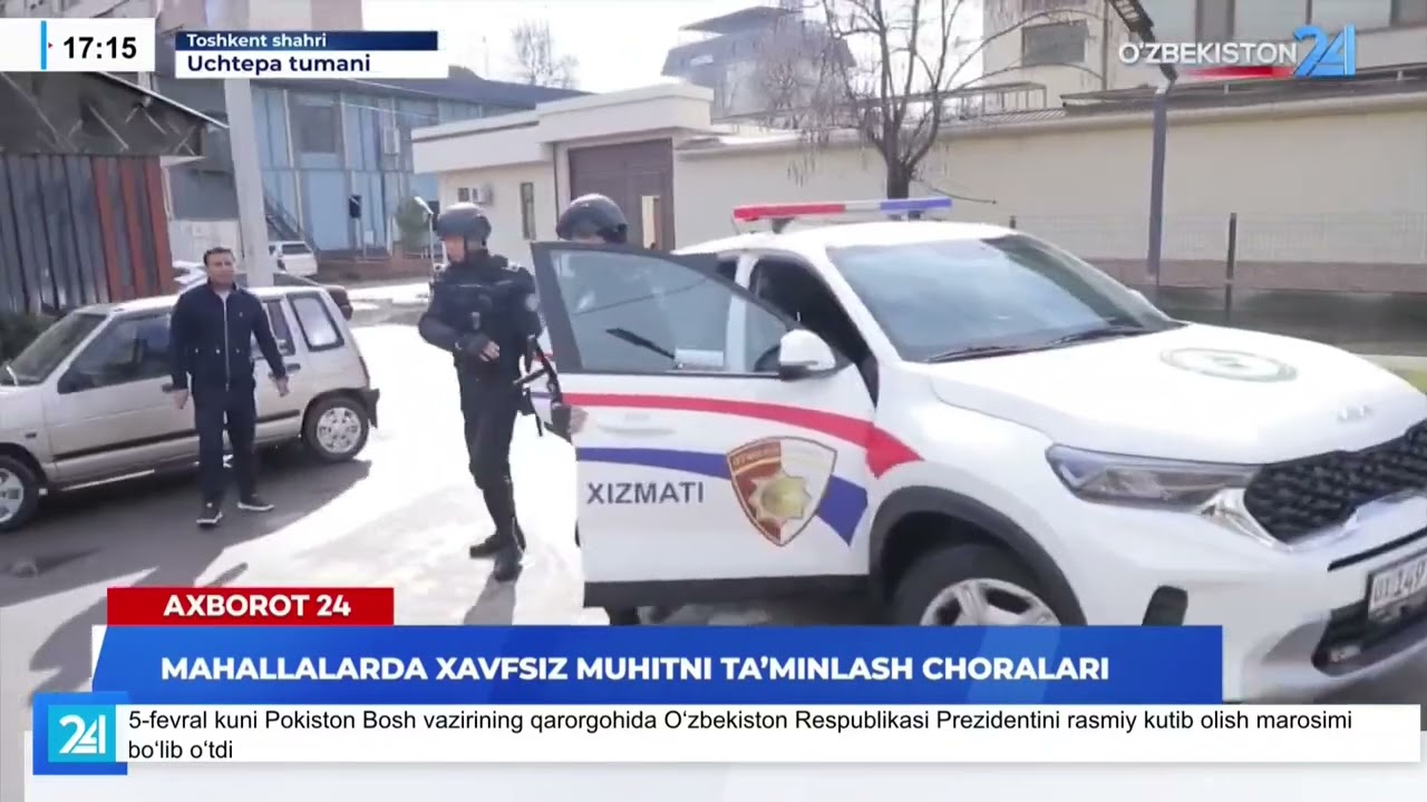 MAHALLADA XAVFSIZ MUHITNI TAʼMINLASH CHORALARI 
