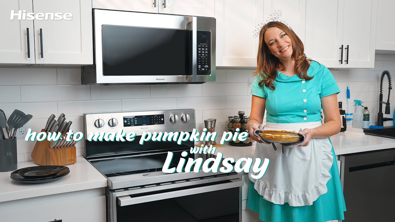 Hisense Freestanding Electric Range | How to Make Pumpkin Pie for Thanksgiving
