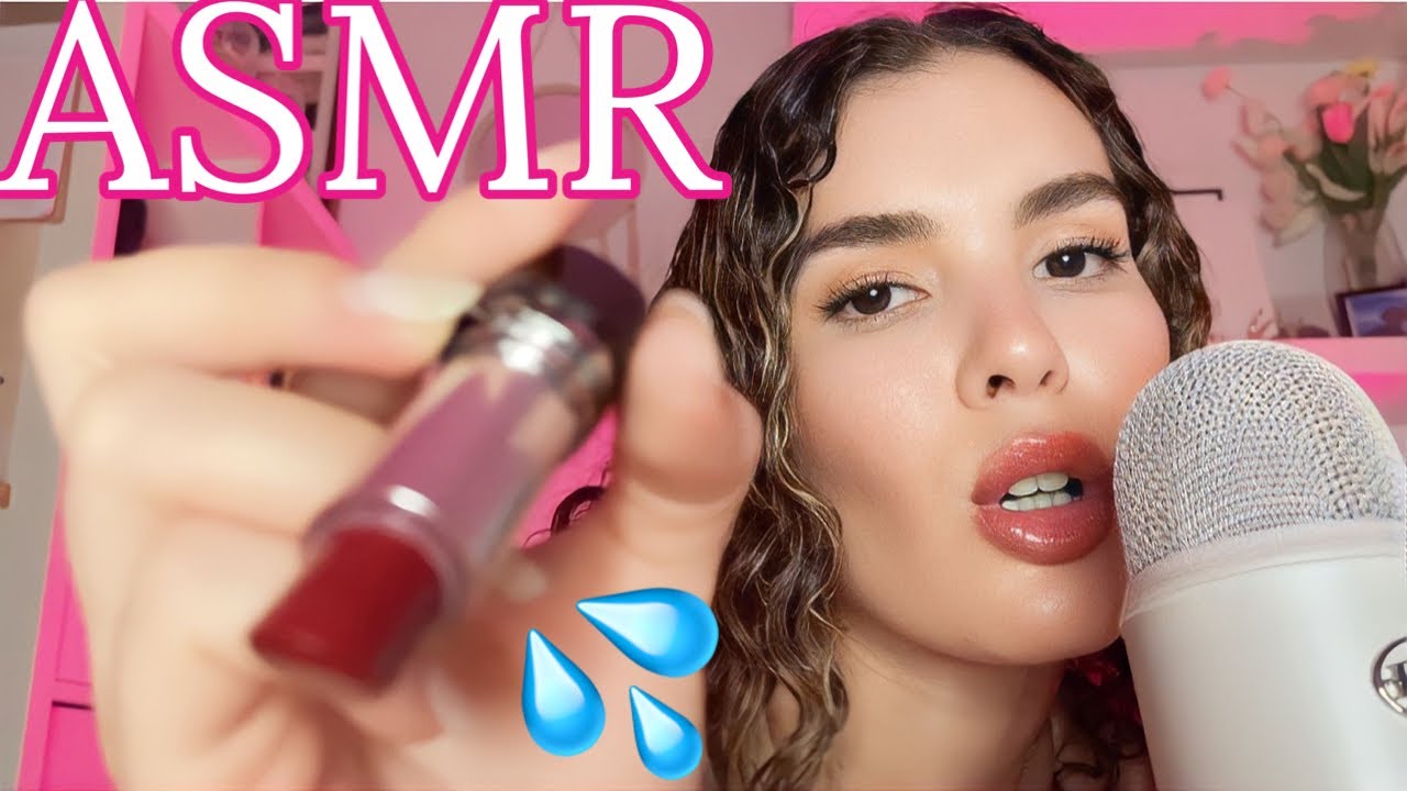 ASMR Mouth sounds ( Roleplay te vendo labiales) 
