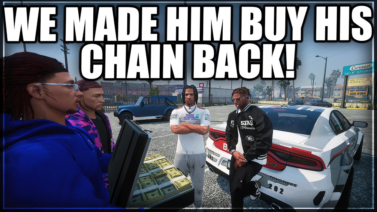 We Made Him Buy His Chain Back! | GTA RP | Grizzley World WHITELIST