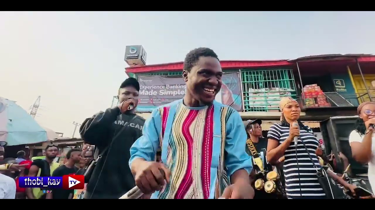 DABIRA_SINGZ AND CREW LIVE @ IKORODU MARKET PRAISE CONCERT— OVERTURE