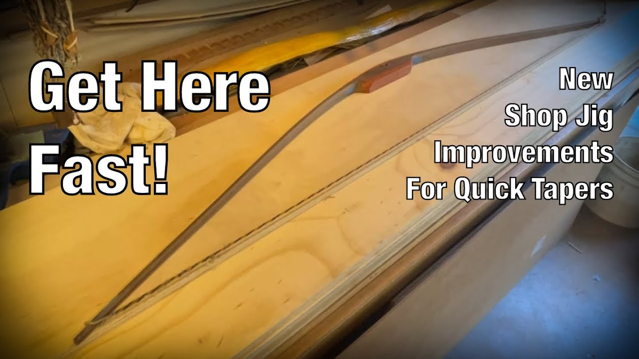Upgraded Tapering Jig - R/D Bows