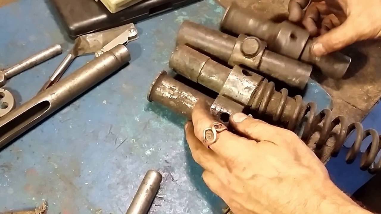 ІЖ-49 втулки заднього амортизатора. Відео №2