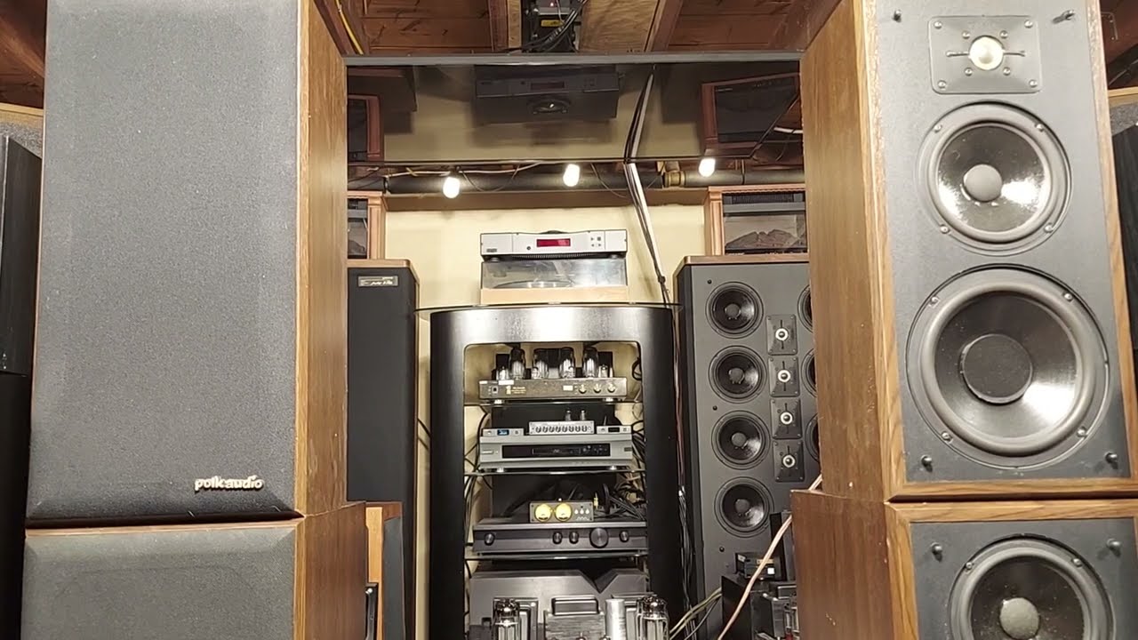 Polk Audio Monitor 5 Sound Demo Bookshelf Speaker - Consider a Like and Subscribe!