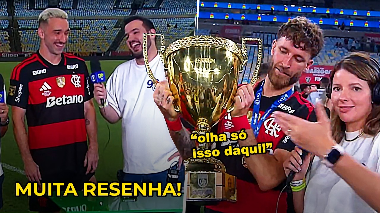 RESENHA COMPLETA DOS JOGADORES DO FLAMENGO APÓS TÍTULO CARIOCA