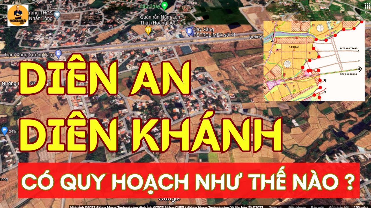 BẢN ĐỒ QUY HOẠCH DIÊN AN DIÊN KHÁNH | HOANGGIANG TV
