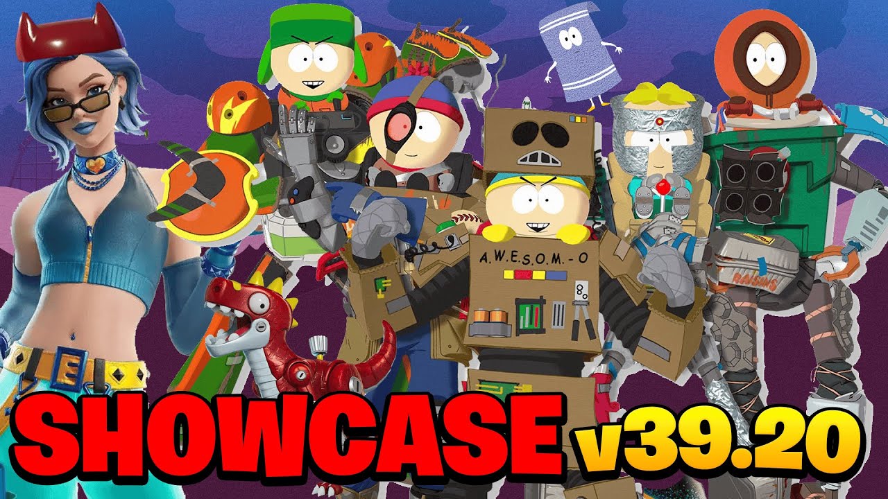 ¡SHOWCASE PRIMERA ACTUALIZACIÓN DE FORTNITE 2026!🗣️ (SOUTH PARK, SUPER ESTILOS PASES)
