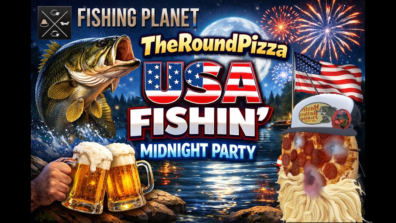 Fishing Planet Morning Fishin'. Ive already yelled at traffic this morning #theroundpizza #PoundFish