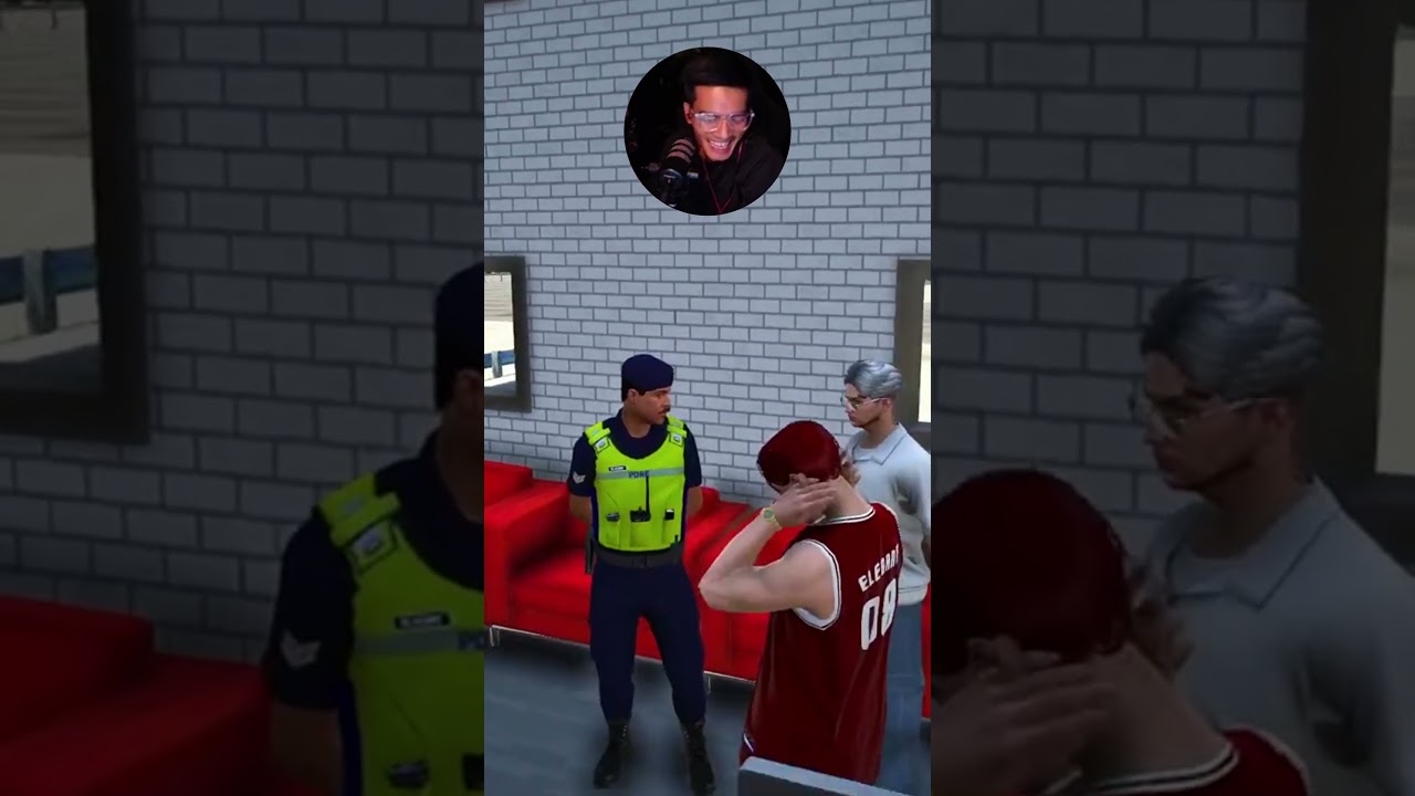 Kembali menjadi POLIS di GTAV Roleplay ?? Join server sekarang.. Link ada kt bio..  #jakaarmy #gta