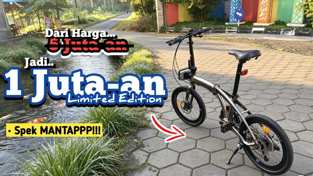 MANTAP sih ini !! Maximo Cyclo OIX10 Limited Edition Spek Sultan Harga 1 Juta-an, Paling Laku 2026