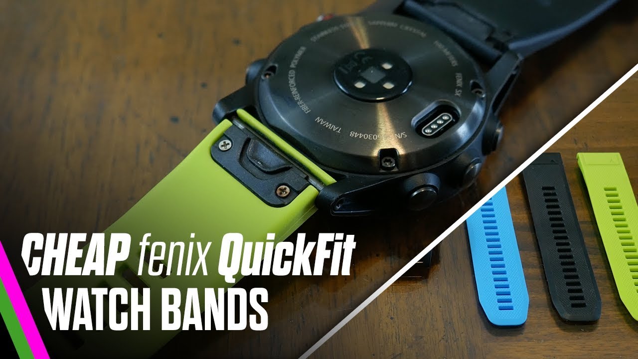 Cheap fenix 5 Watch Band Knock-offs - Do they suck? (Spoiler) It's actually pretty good!