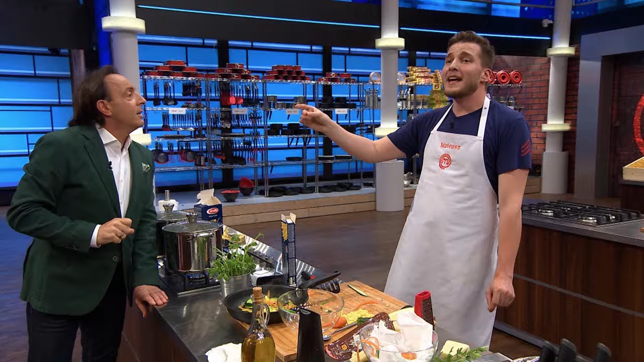 Mateusz udawał Michela, a Adrian zrobił jajecznicę z carbonary! [MasterChef]