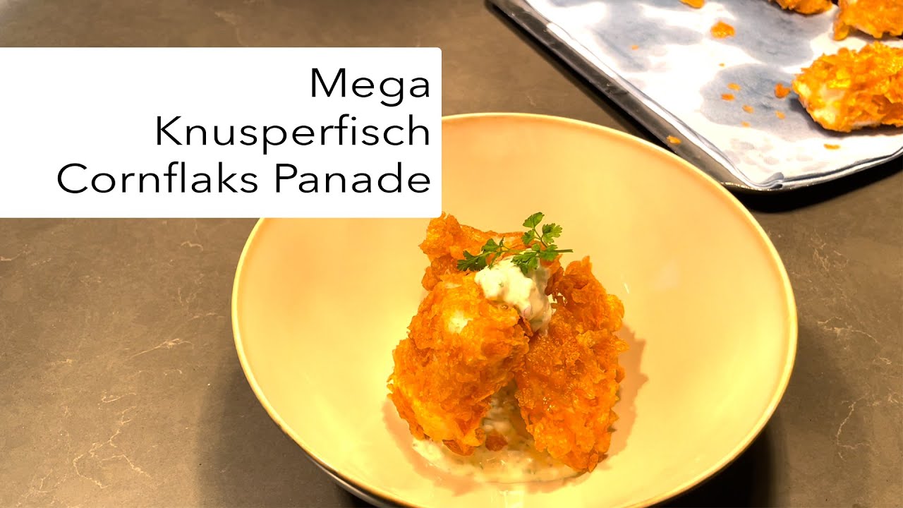WTF leckerer Knusperfisch mit Cornflakes-Panade #kitchenpossible