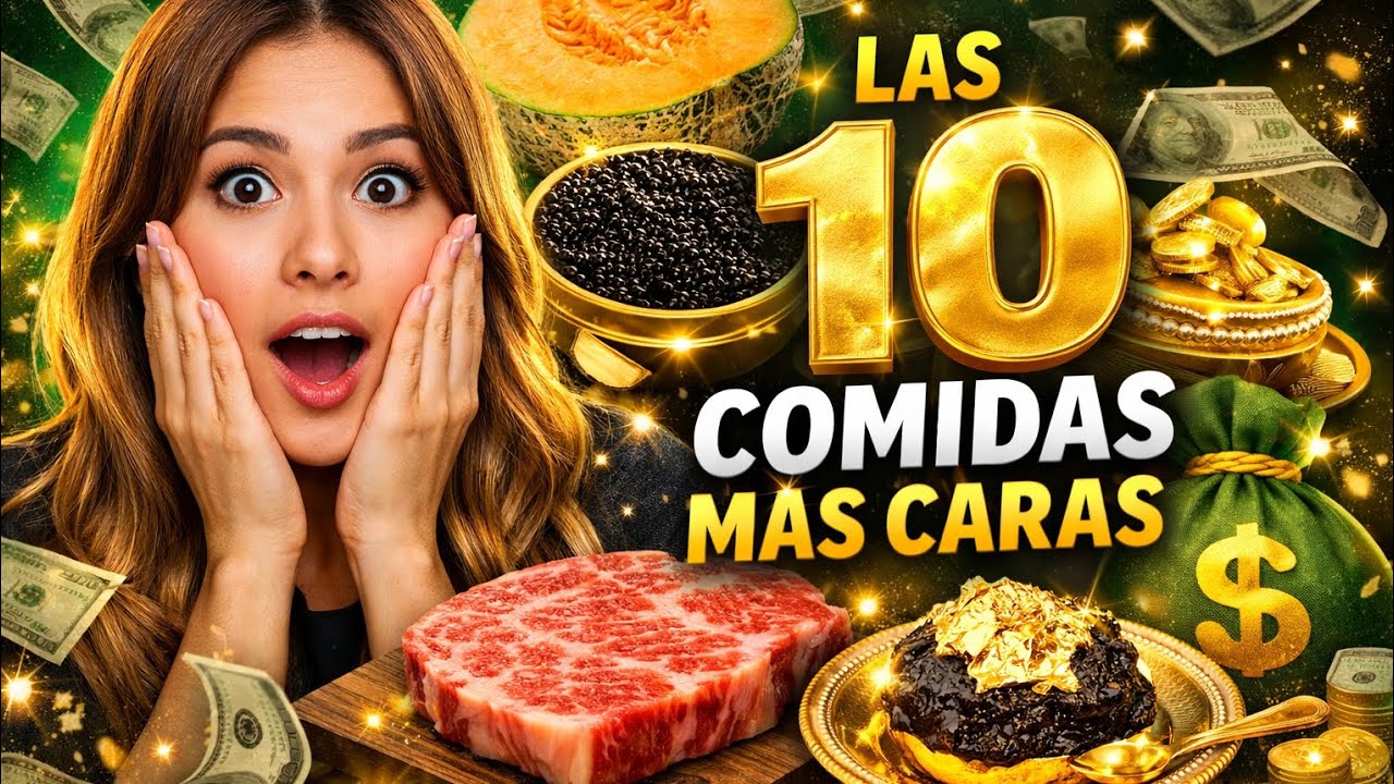 Las 10 Comidas más Caras del 🌎 | YoSoyKlau Curiosidades 