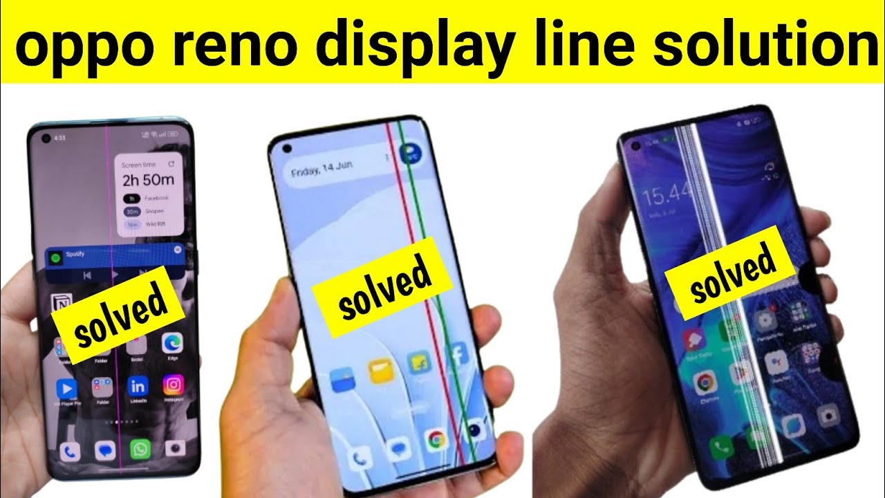 ⚠️oppo reno display line problem/oppo reno 5 pro display line problem/oppo reno 10 display line 📵