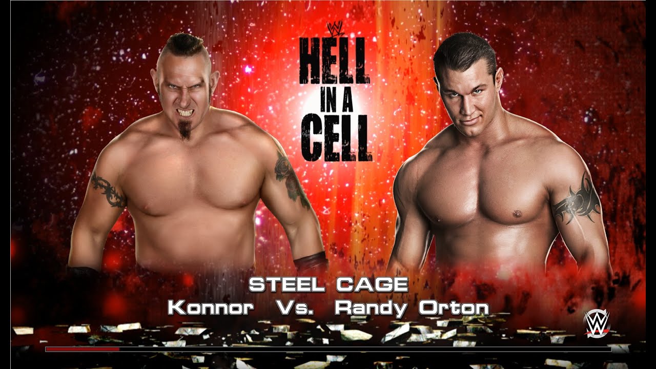 WWE 2k15 Личное первенство по правилам Steel Cage бой между Konnor - Randy Orton 04