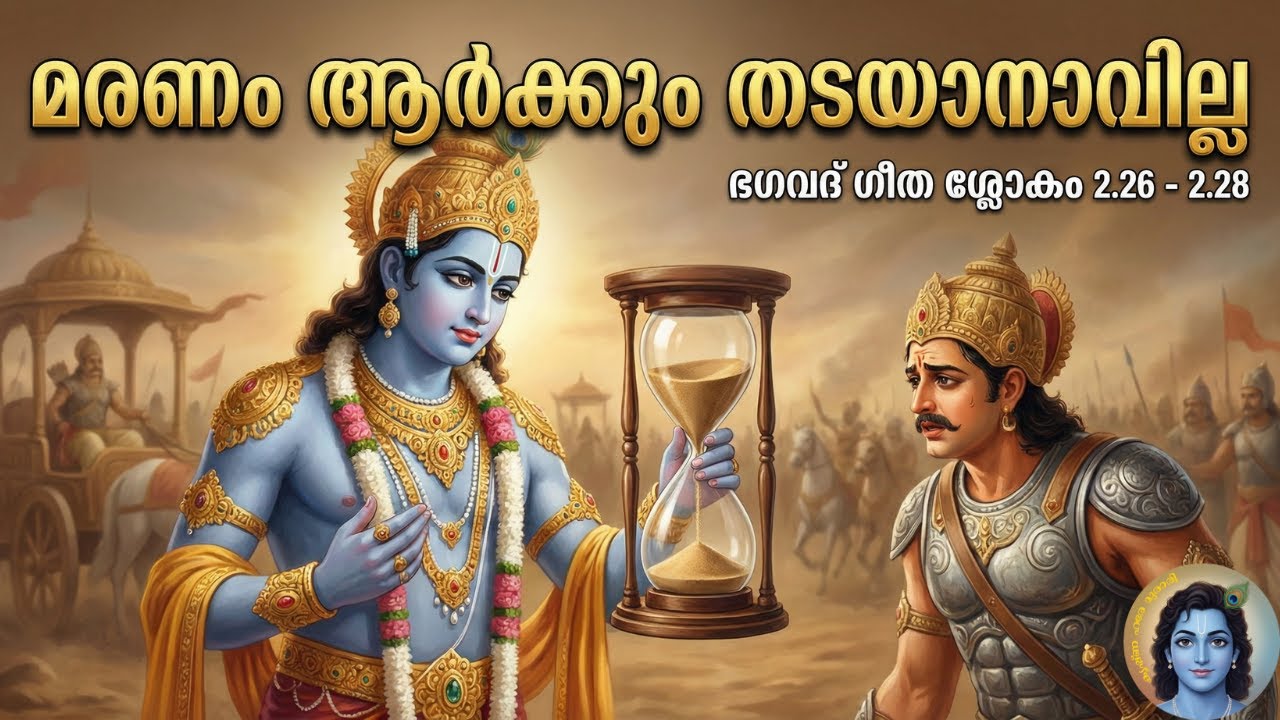 ശൂന്യതയിൽ നിന്ന് ശൂന്യതയിലേക്ക് | സാംഖ്യയോഗം (From Void to Void | Sankhya Yoga)2.26-28 Gita