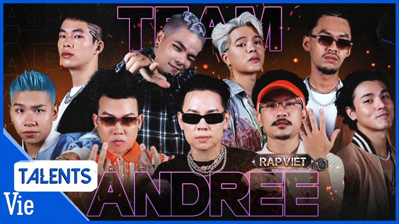 FULL PLAYLIST TEAM ANDREE - tất tần tật tiết mục CHƠI NHẠC vừa nghe vừa phải quẩy | RAP VIỆT M&Ugrave;A 3