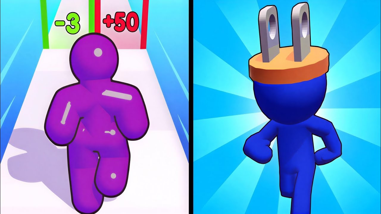 Plug Head vs Tall Man Run - Max Levels Unlocked Speedrun Gameplay