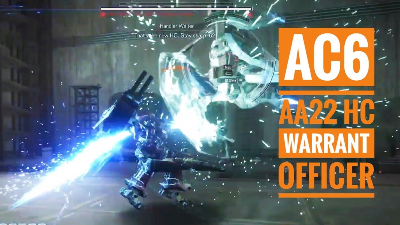 AC6 PCA AA22 HC Warrant Officer Boss Fight