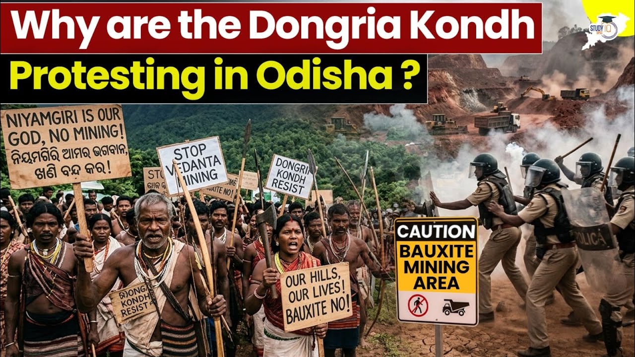 Odisha ରେ Dongria Kondh ଆନ୍ଦୋଳନ କାହିଁକି? | Full Explained by Jatadhari Sir | OPSC StudyIQ 