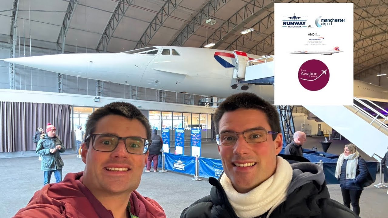 RUNWAY VISITOR PARK! & CONCORDE! MANCHESTER AIRPORT