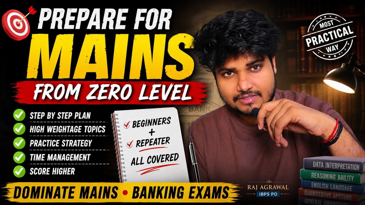 How to DOMINATE Bank Mains in 1st attempt🔥| Strategy🎯 for Beginners & Repeaters | BANKIFY | RAJ A...