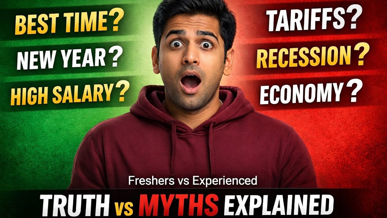 Best Time To Switch Job in 2026? Hiring Pattern Explained | Freshers vs Experienced | Truth vs Myths