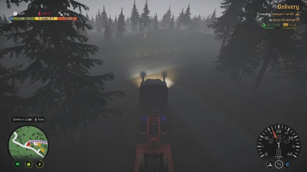 Alaskan Road Truckers_Haulin' forklift  @ect