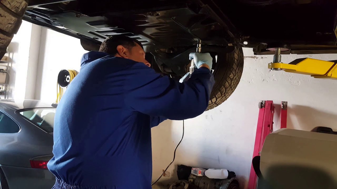 Cambio aceite diferenciales y caja tranfer del Range Rover Sport L320