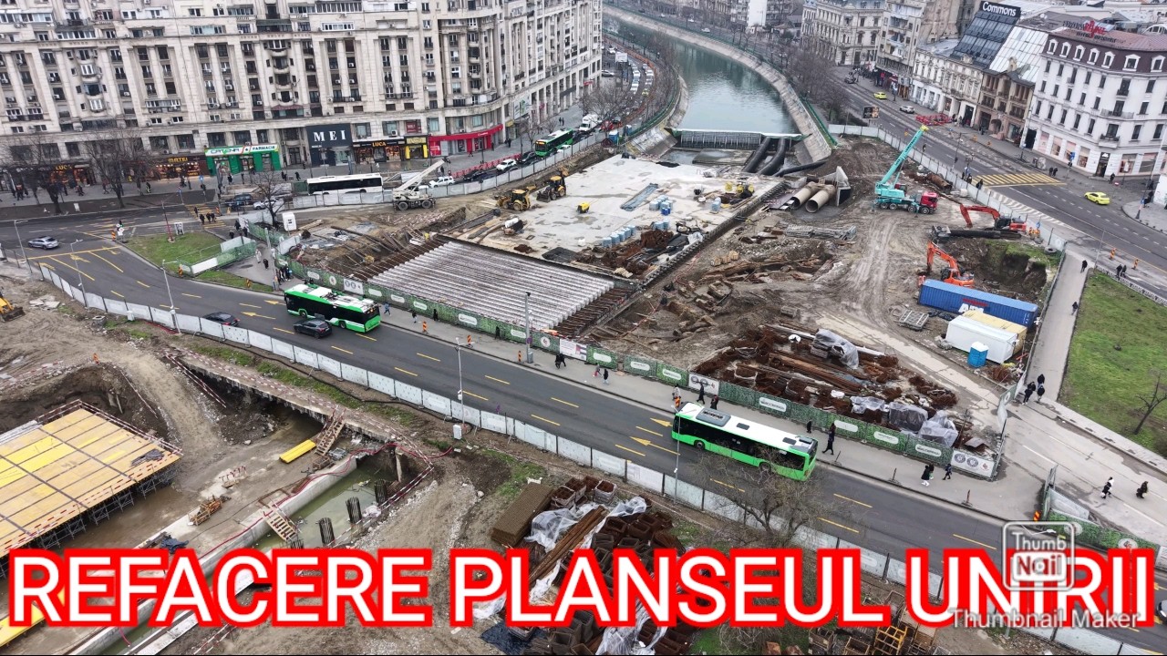 [08 FEB 2026] REFACERE PLANSEUL UNIRII. 4K. #045