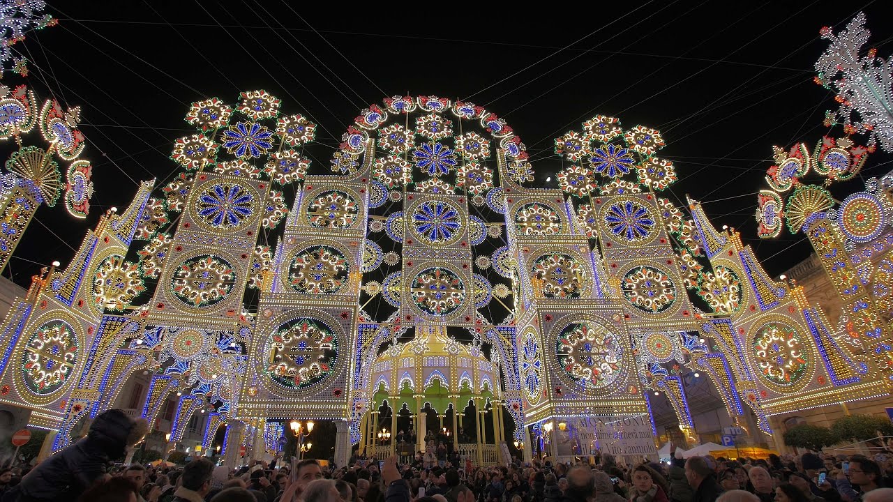 Illuminazione & Mongolfiera - San Trifone - Adelfia 2016