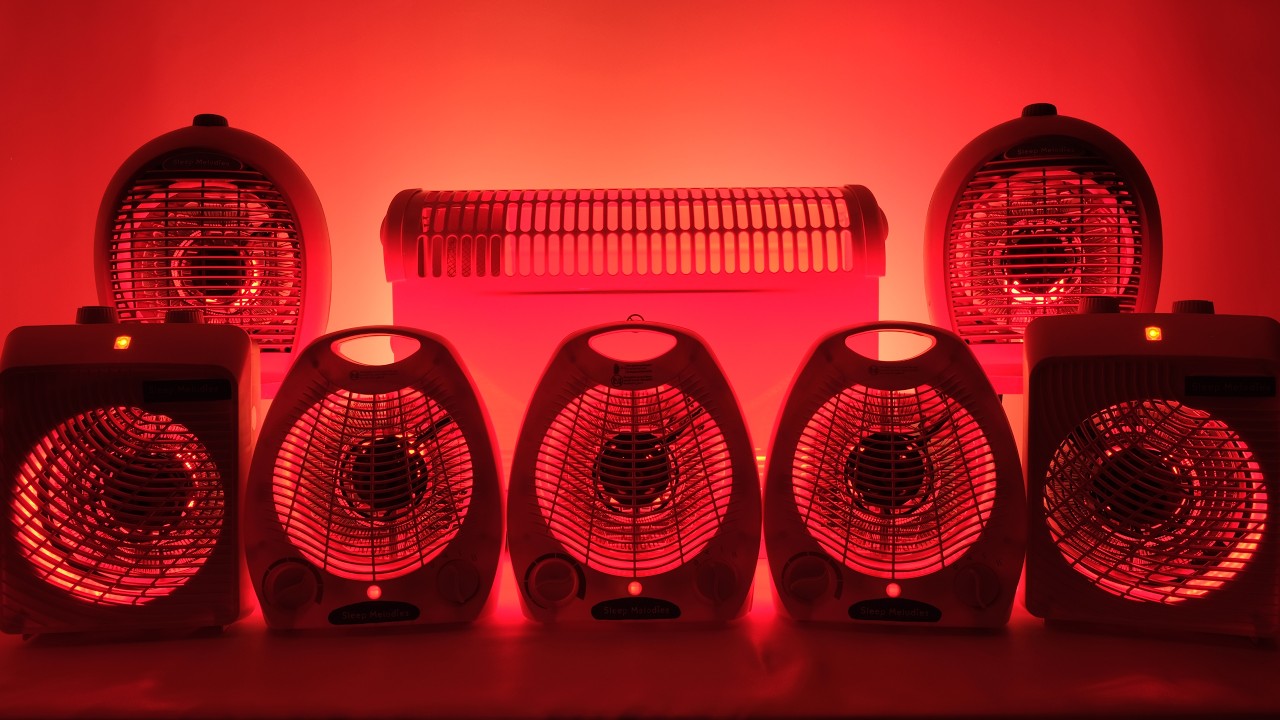😴 8 Fan Heater Sounds with Deep Tube Noise for Easy Sleep, Deep Relaxation and Stress Relief