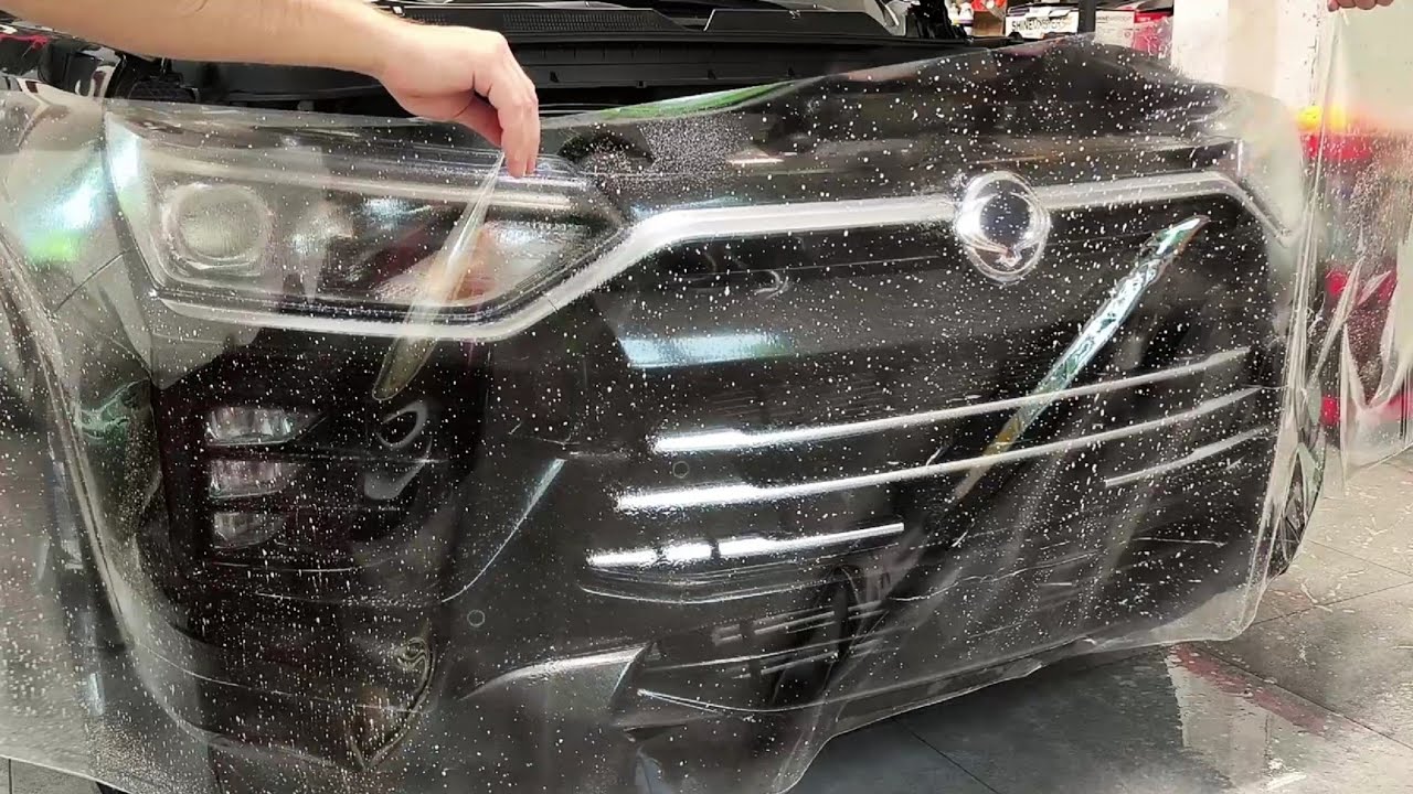 Paint Protection Film Installation Full Process - Car PPF Installation