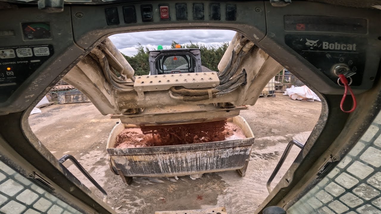 No Time to Stop! Mixing, Wrapping Pallets, and Hustling All Day – Bobcat S76 POV
