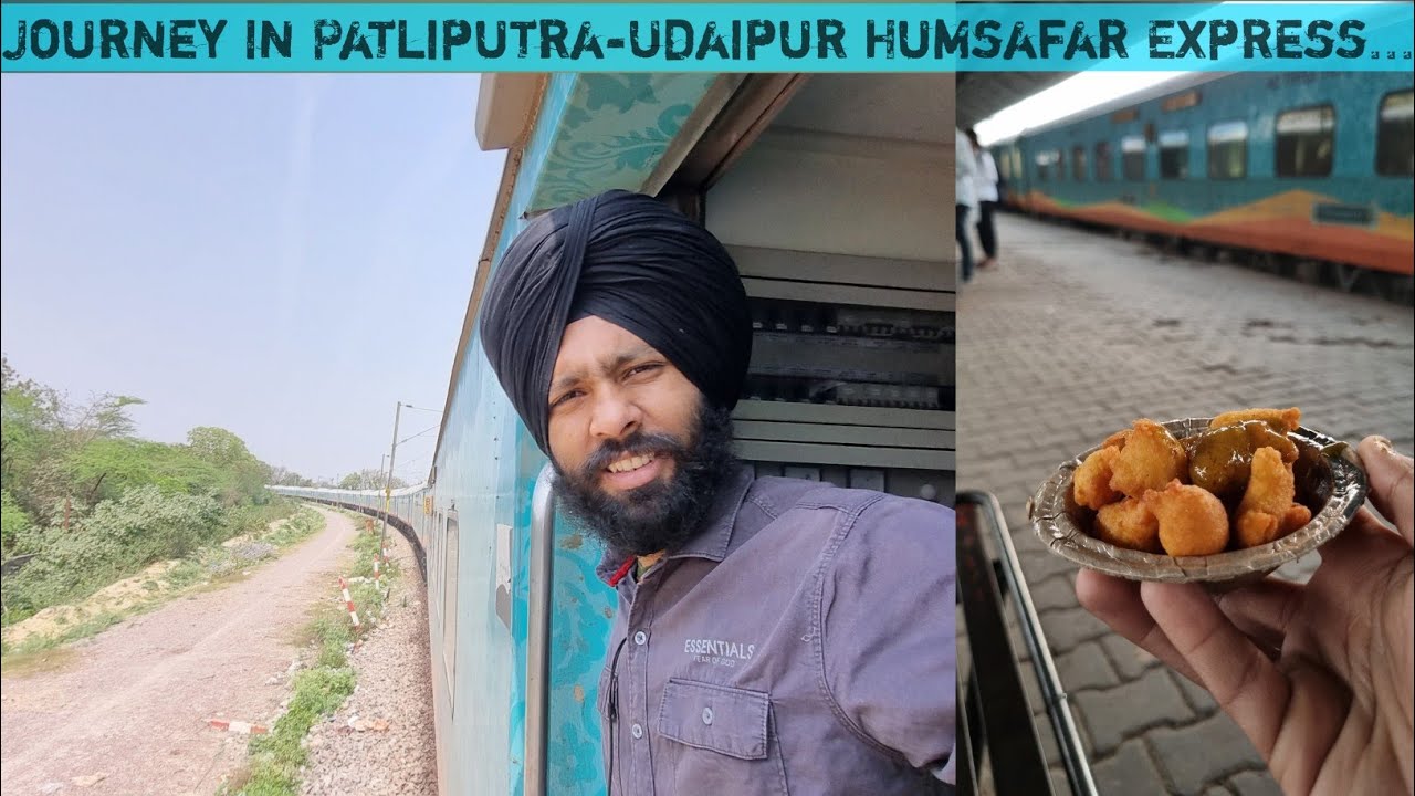 Journey In19670 Patliputra-Udaipur Humsafar Express...*Kasganj Ke Pakore Aur Farrukhabad Mei 🐒🐵*....