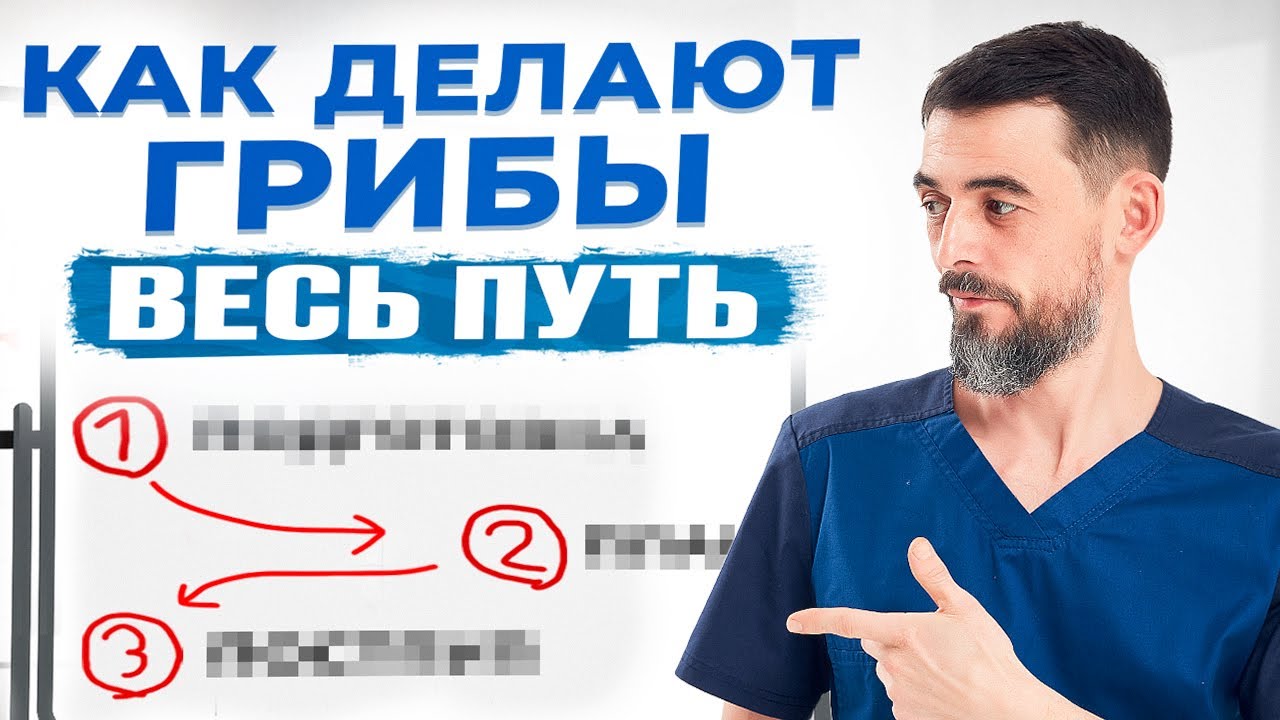 Все ЭТАПЫ производства грибов за 24 минуты!