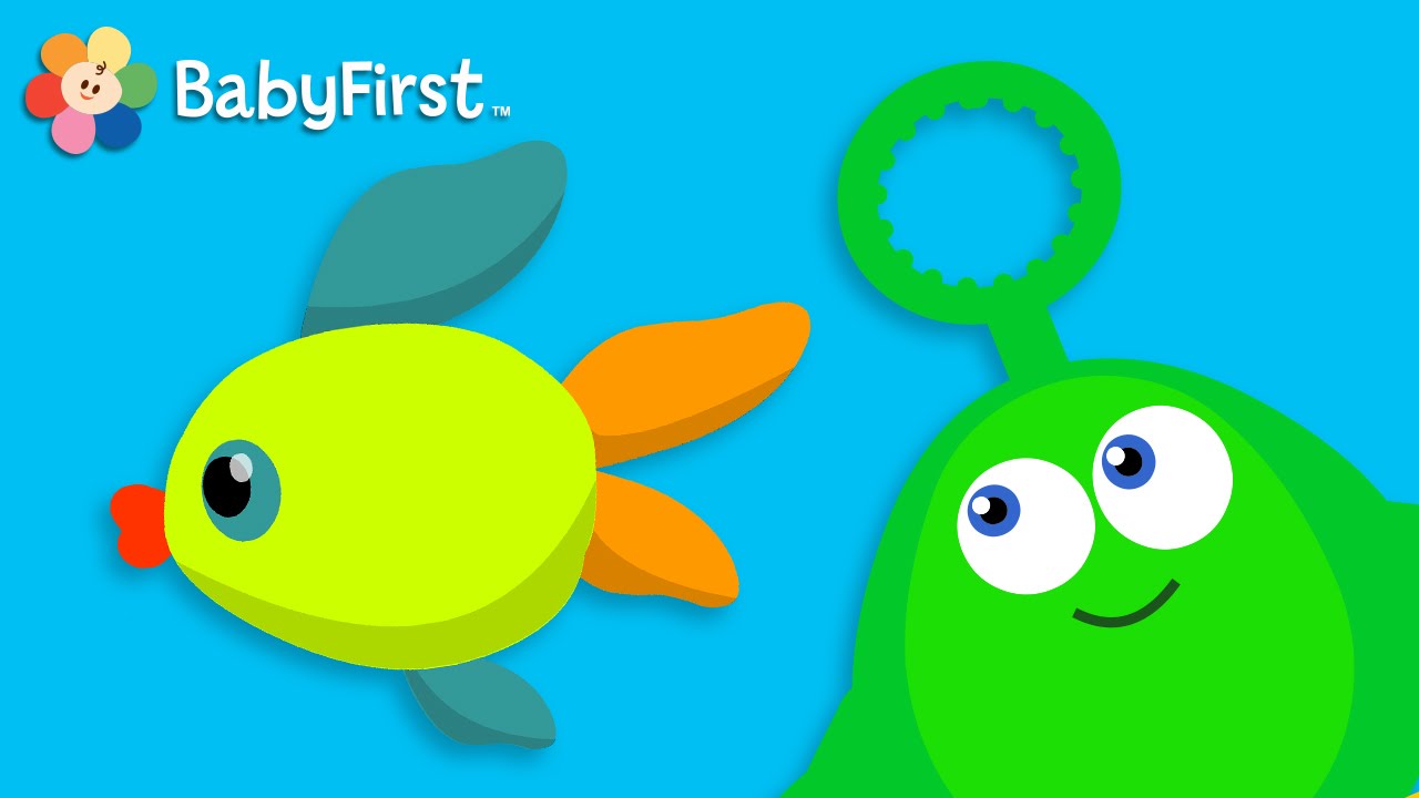 Bubble Fish and Helicopter | Learning Cartoons for Babies | Bloop and Loop | BabyFirst TV