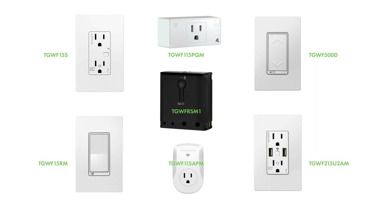 Create Your Own Smart Home | TGWFRSM1 Wi-Fi Switch | TOPGREENER