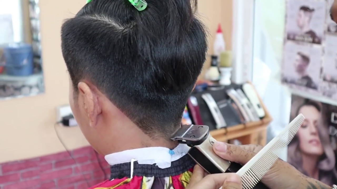 สอนตัดทรง undercut ลูกค้าต้องการแบบน้องเจ้านาย