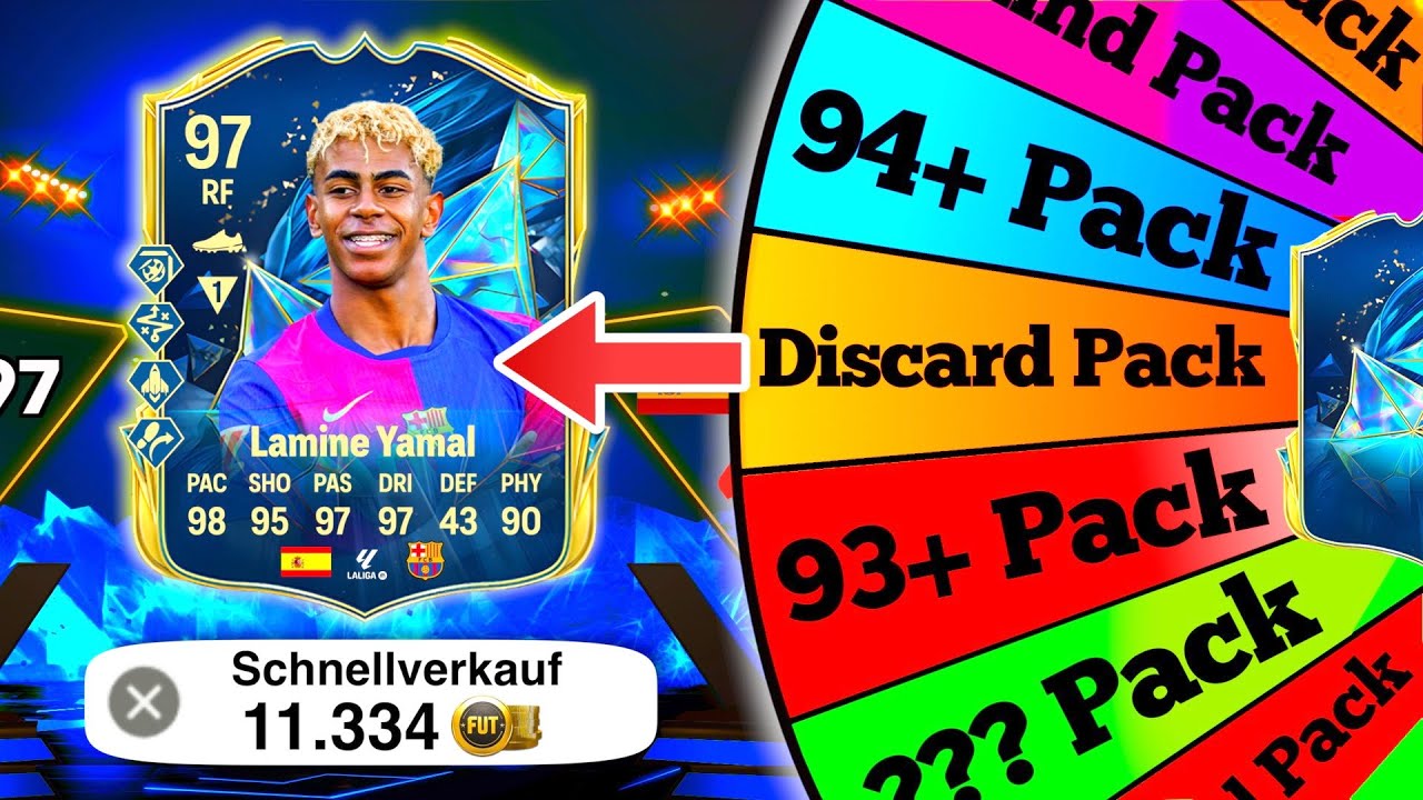TOTS Pack Opening - ABER das GLÜCKSRAD bestimmt ALLES! 👀🍀 *eskaliert*