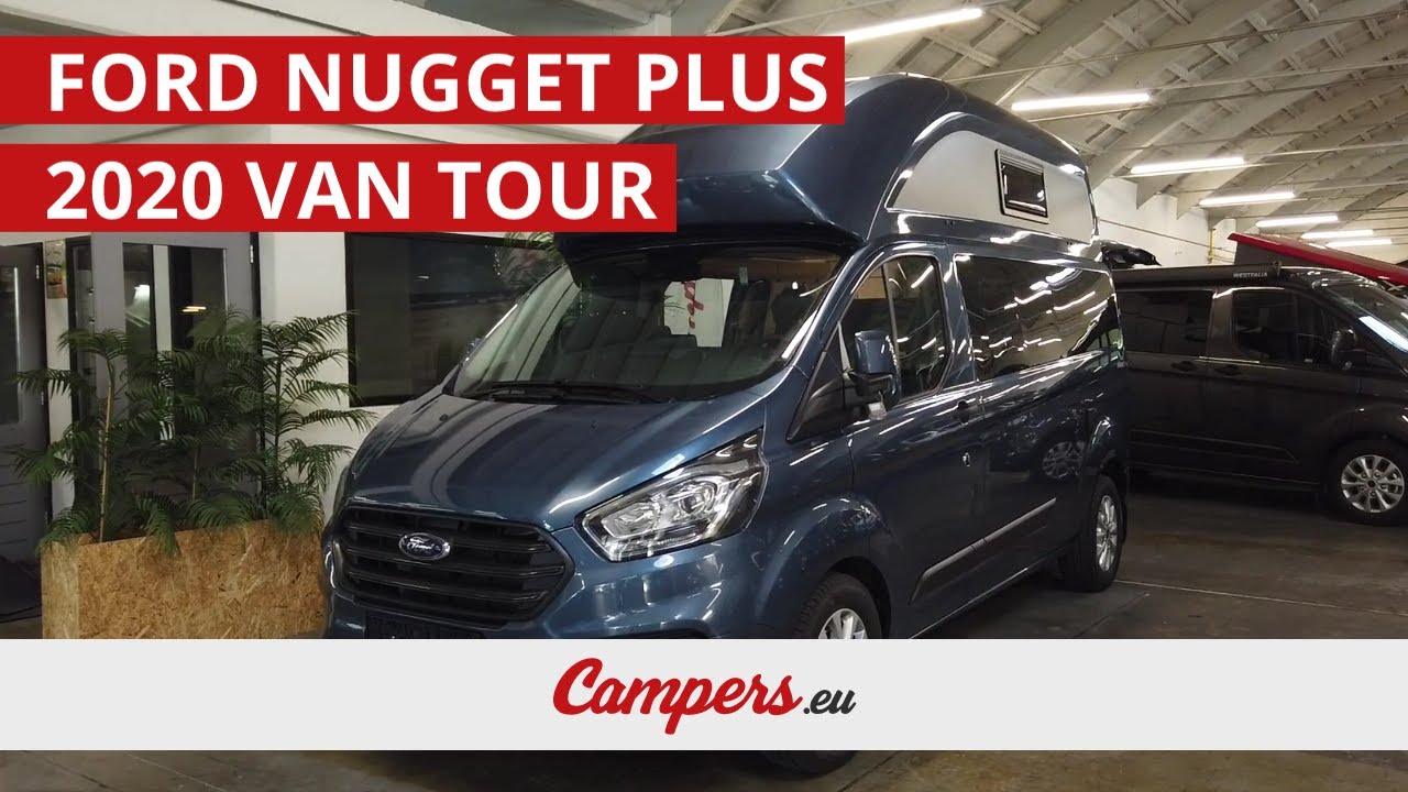 VAN TOUR Ford Nugget PLUS camper van 2020
