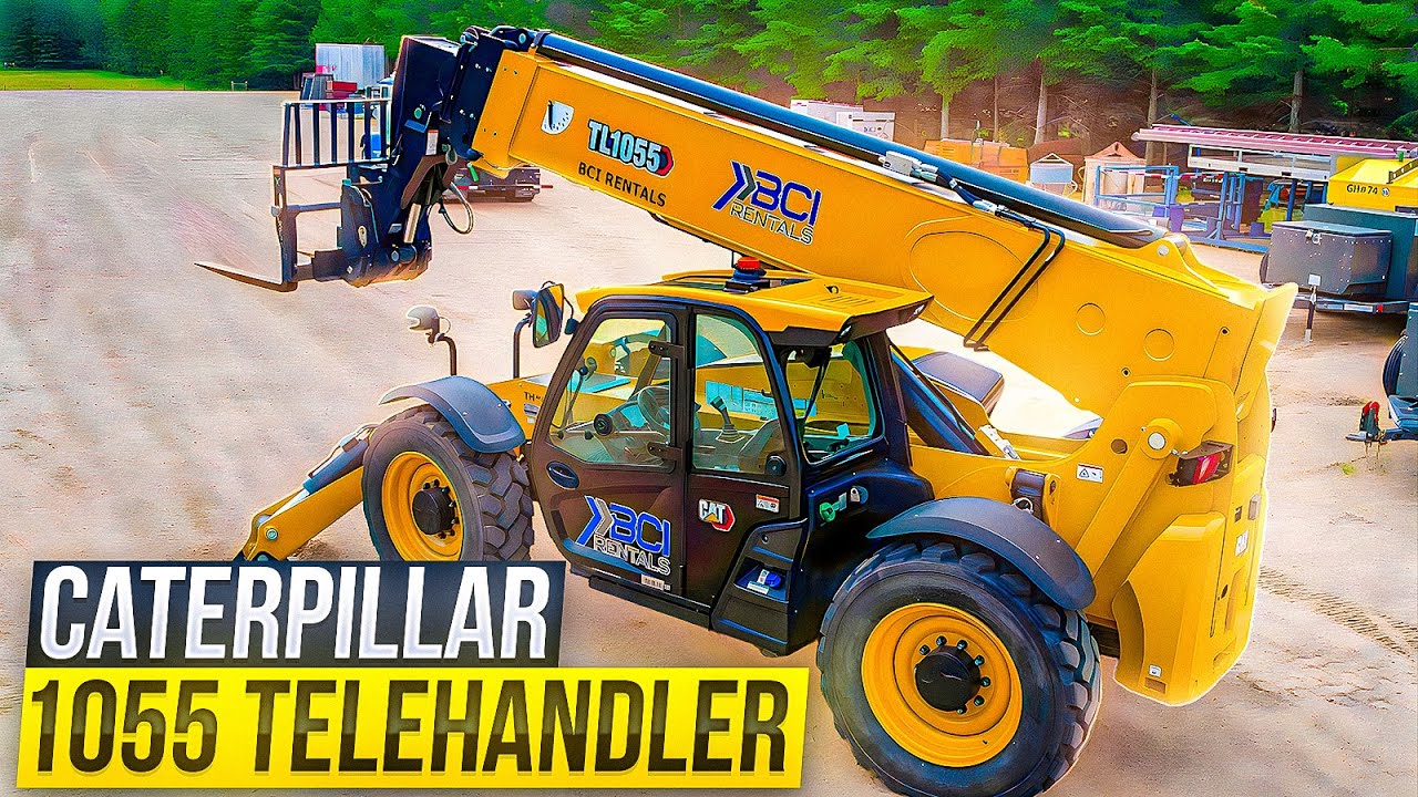 Caterpillar TL1055: The Ultimate Heavy Lifting Solution from BCI-Rentals