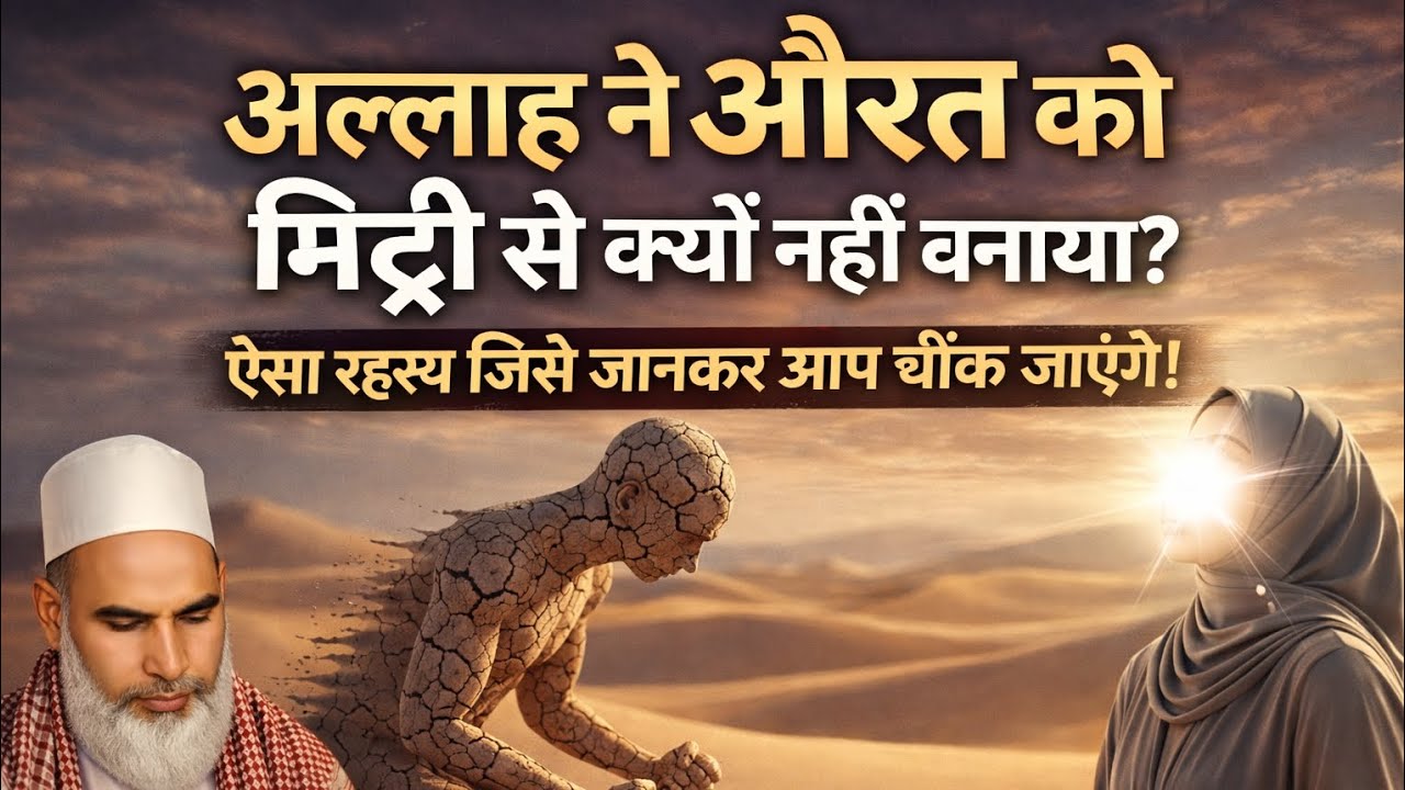 Allah Ne Aurat Ko Mitti Se Kyun Nahi Banaya? | Emotional Islamic Bayan