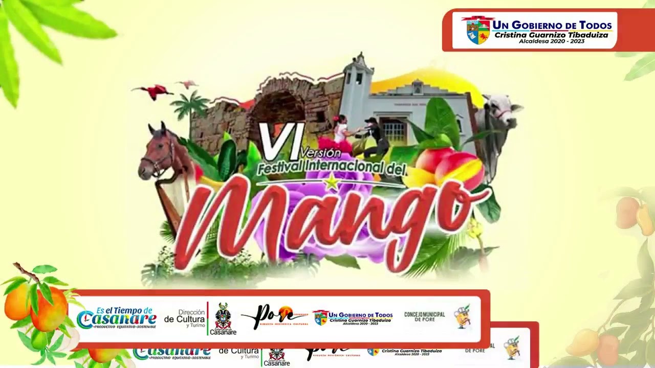 Los Doctores de la Carranga en el VI Festival internacional del Mango 2022 en Pore - Casanare