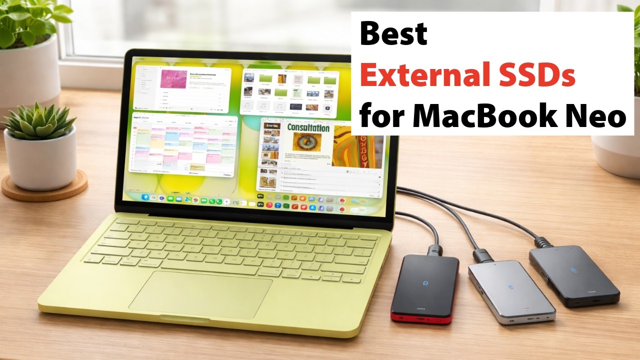 Топ-4 лучших внешних SSD для MacBook Neo